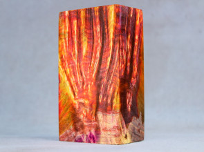 Stabilized Maple Burl Wood Mod Block